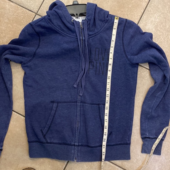 PINK Victoria's Secret Full Zip Hoodie - Women's Medium - Picture 9 of 9